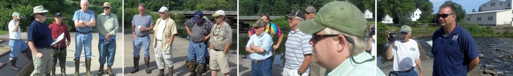 Volunteers assemble to stock Atlantic salmon